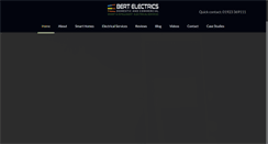 Desktop Screenshot of bertelectrics.co.uk